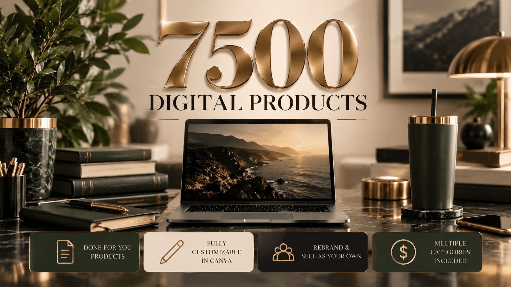 7500+ Done For You Digital Product Bundle (LIVE)