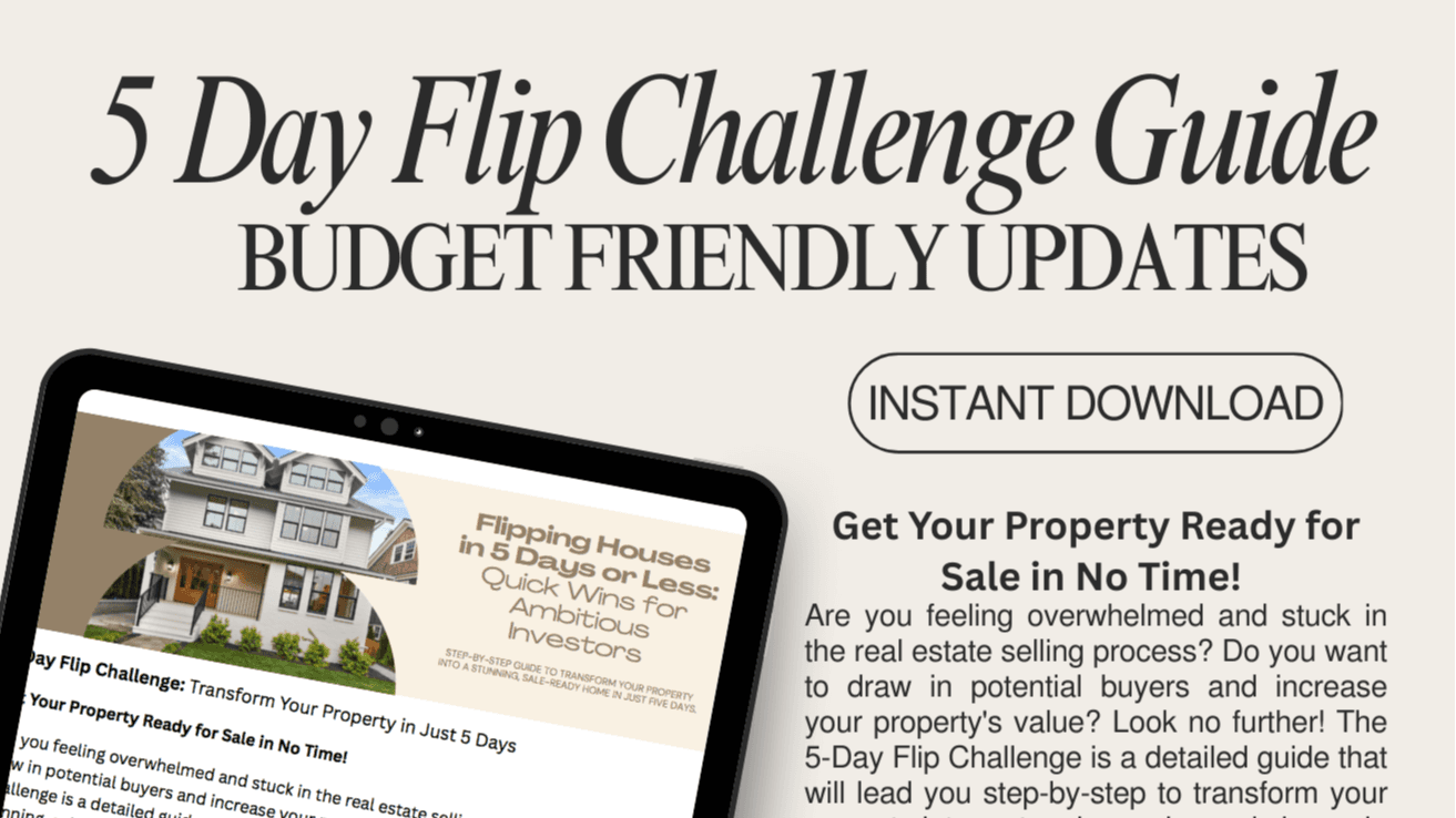 Revamp Your Property in 5 Days: Quick Flip Guide!