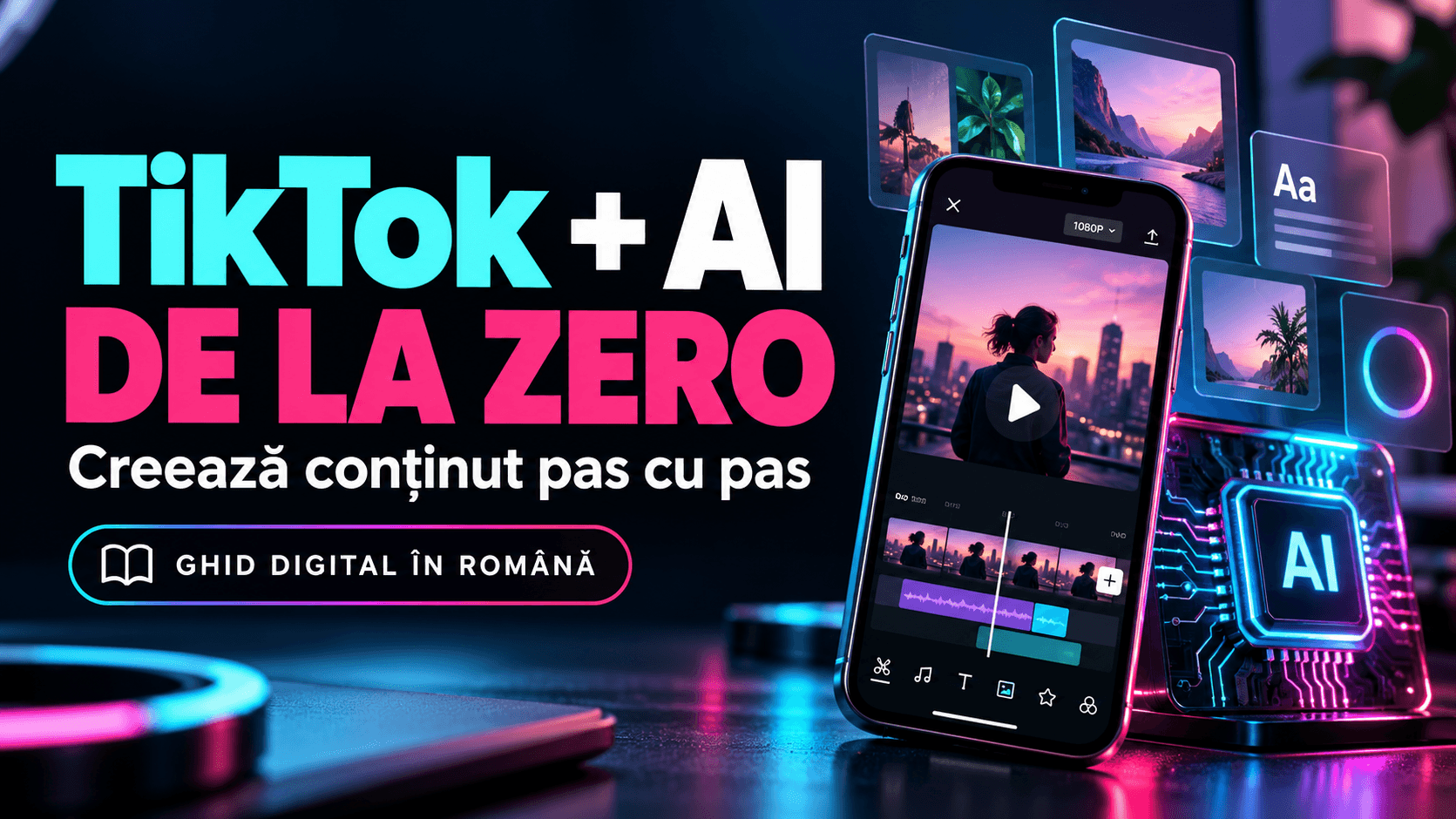TIKTOK + AI DE LA ZERO