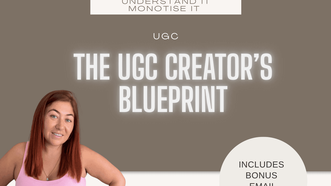 Get the UGC blueprint NOW 