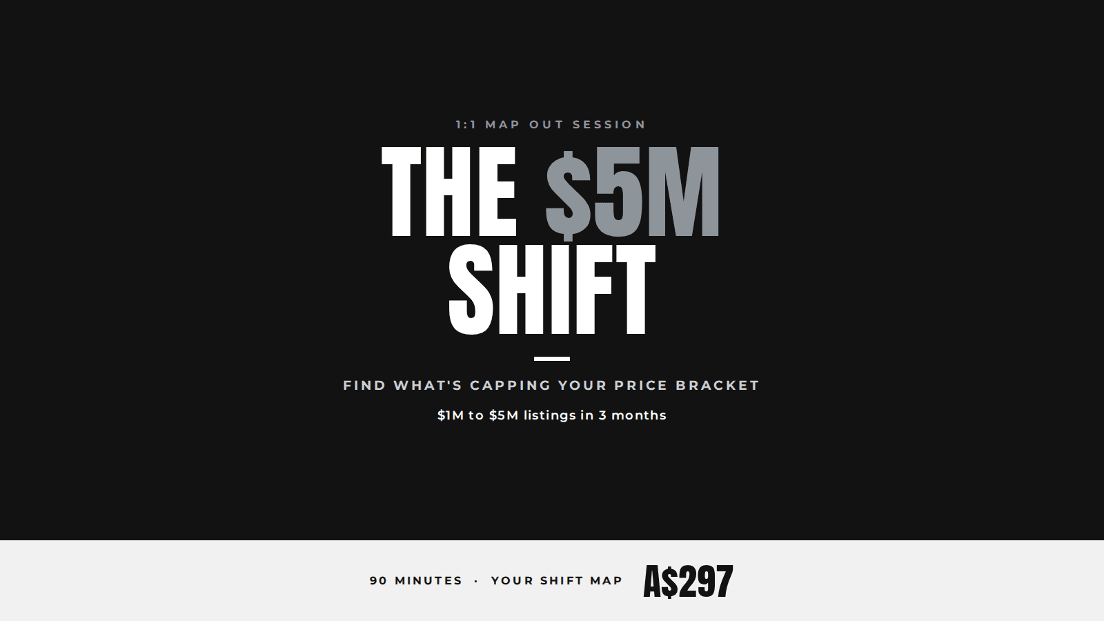 The $5M Shift: 1:1 Map Out Session
