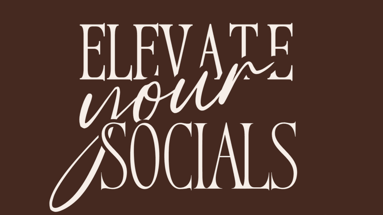 Elevate Your Socials