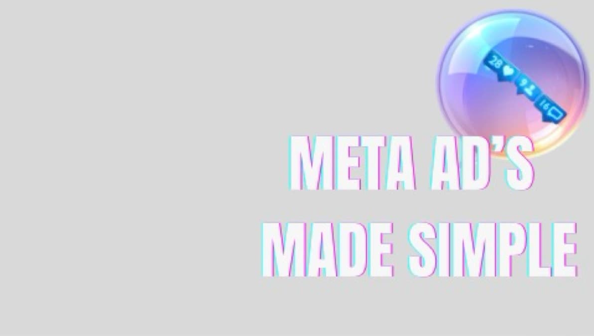 Meta ad’s made simple- copy my exact winning setup