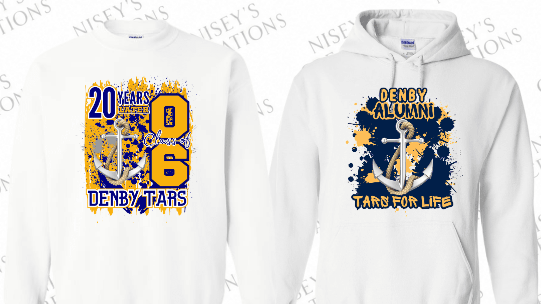 Denby Tars “06” & Alumni Sweatshirts & Hoodies
