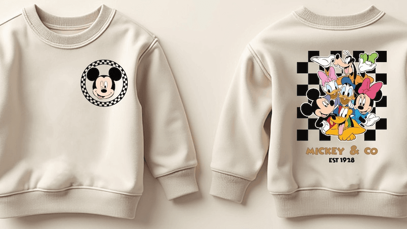 Toddler: Personalized Sweatshirt or Hoodie