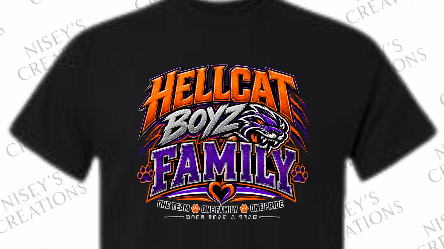 Hellcats Custom T-Shirts 🐾🔥