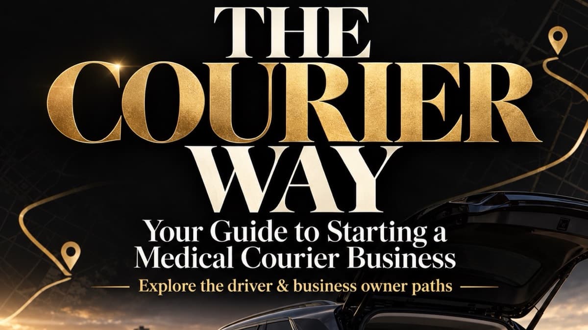 The Medical Courier Blueprint: Let the route pay