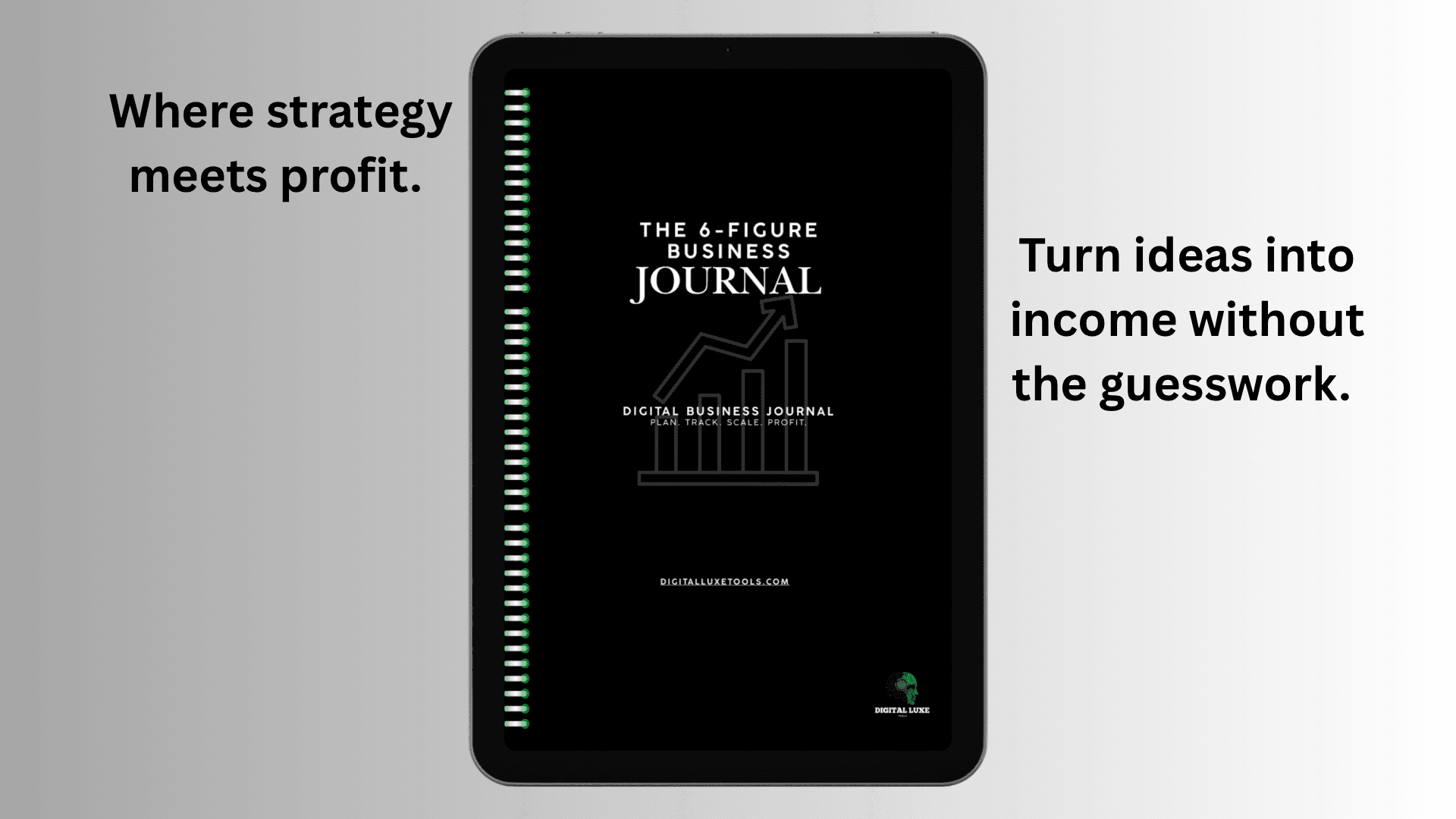 The 6-Figure Business Journal Plan. Track. Profit.