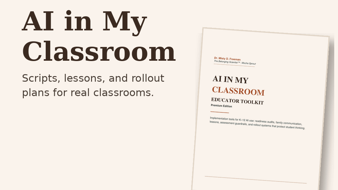 AI in My Classroom: Educator Toolkit