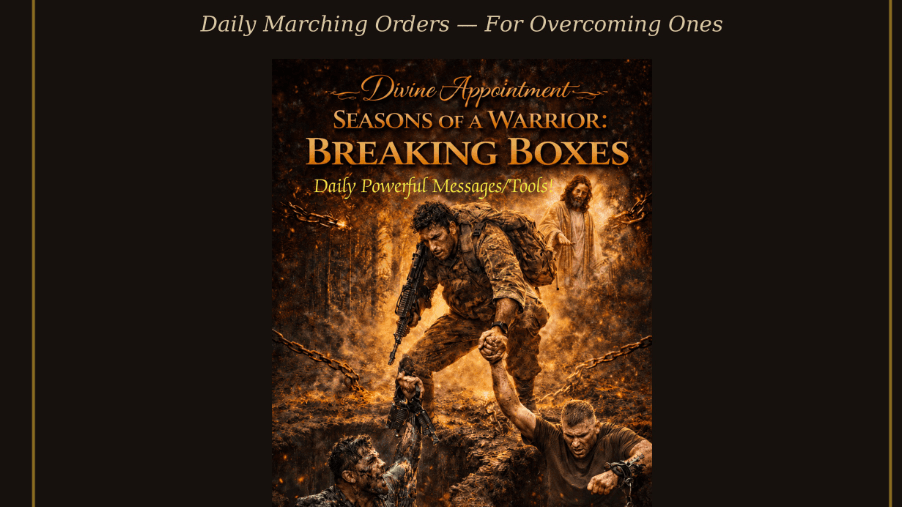 SOW Daily Marching Order! Get On Fire For God!