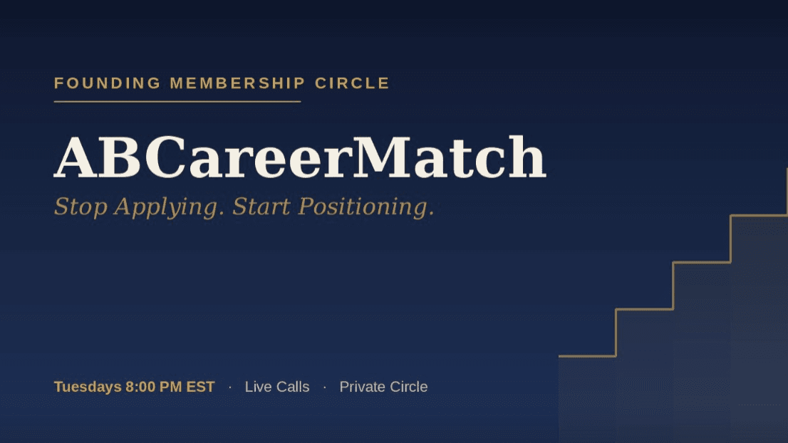 ABCareerMatch Founding Circle - Only 30 Spots