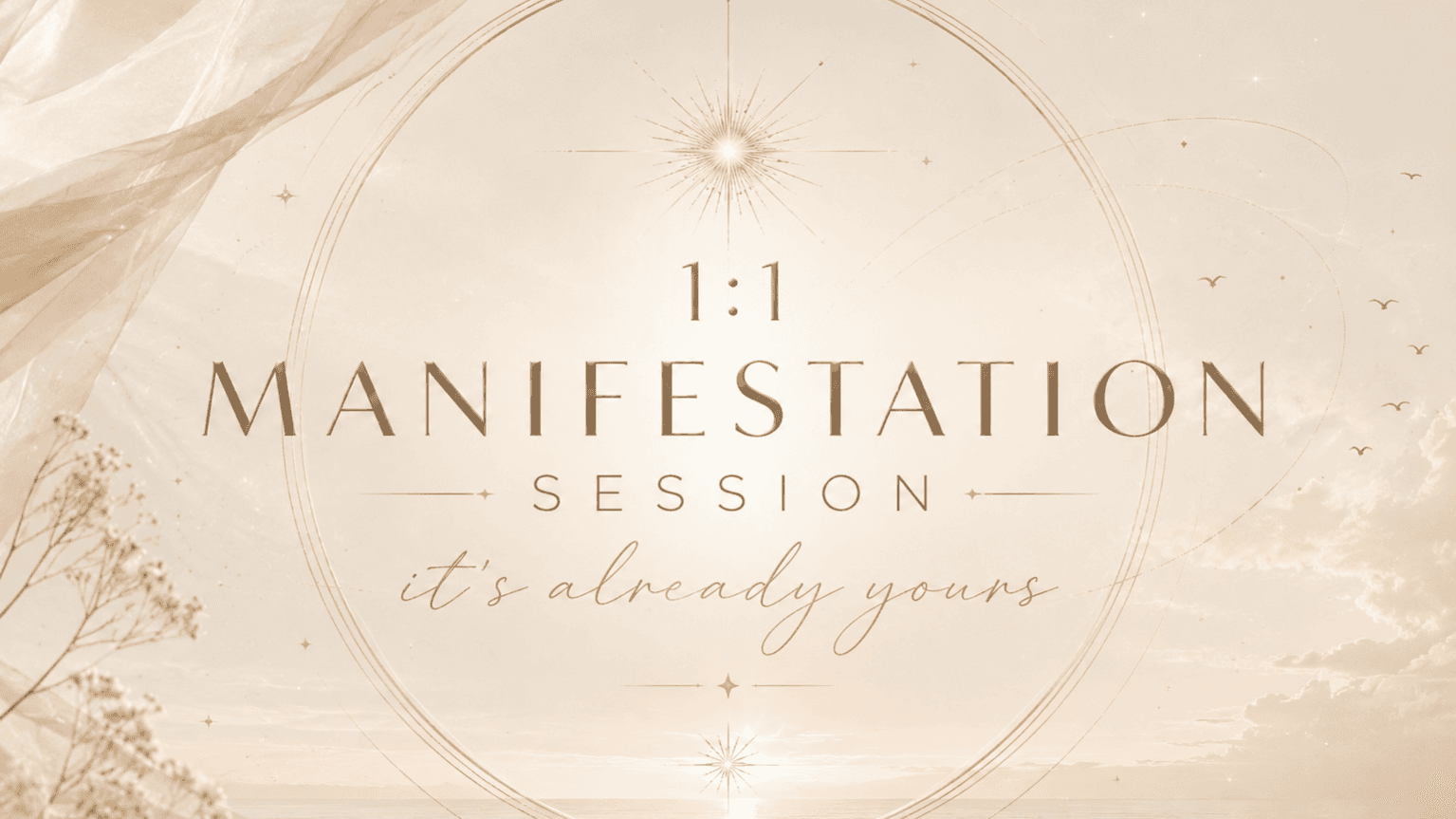 1:1 Manifestation Session