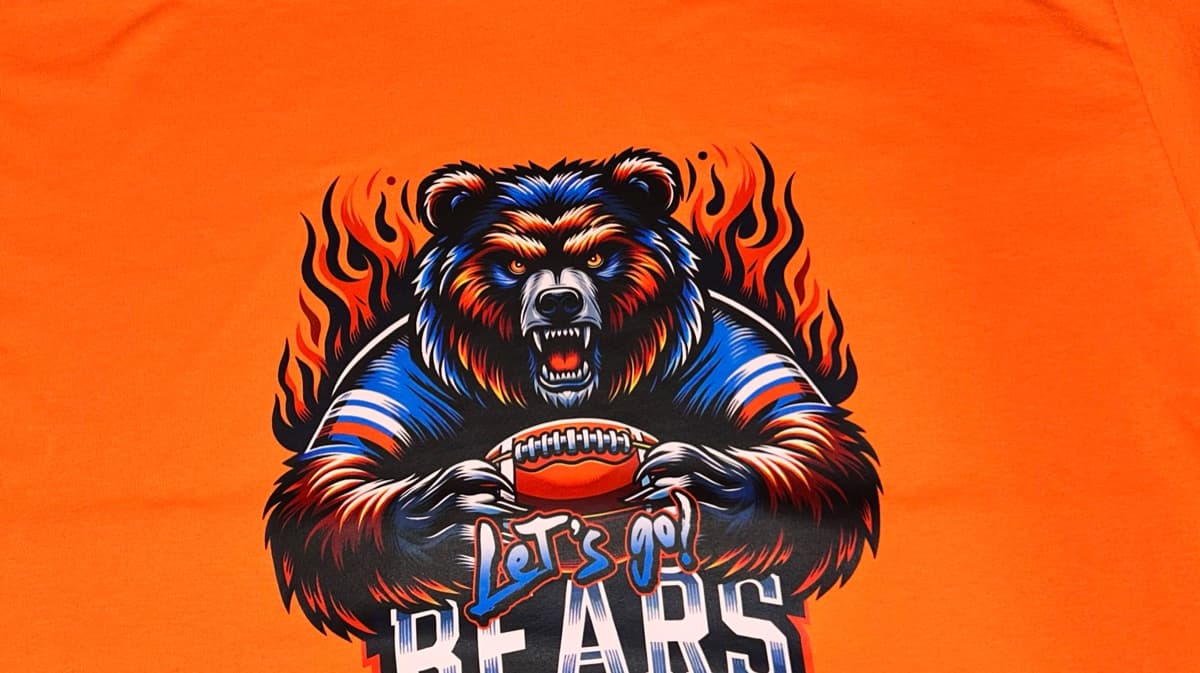 Chicago Bears Long Sleeve  Including Shipping