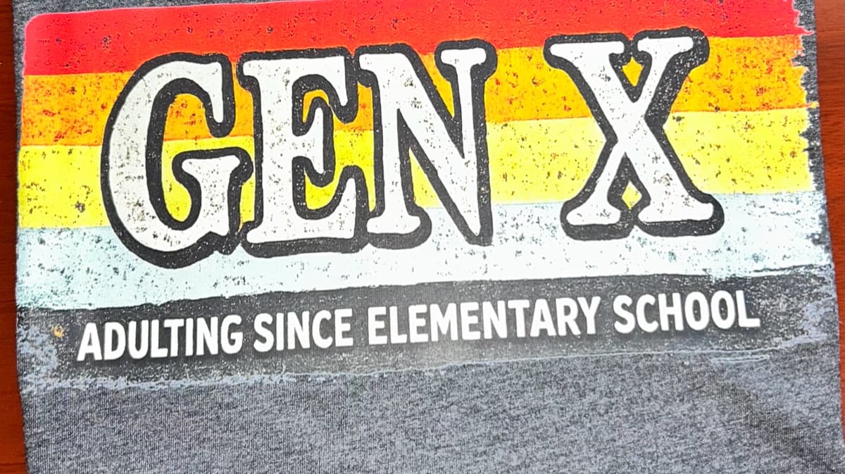 Gen X T shirts 