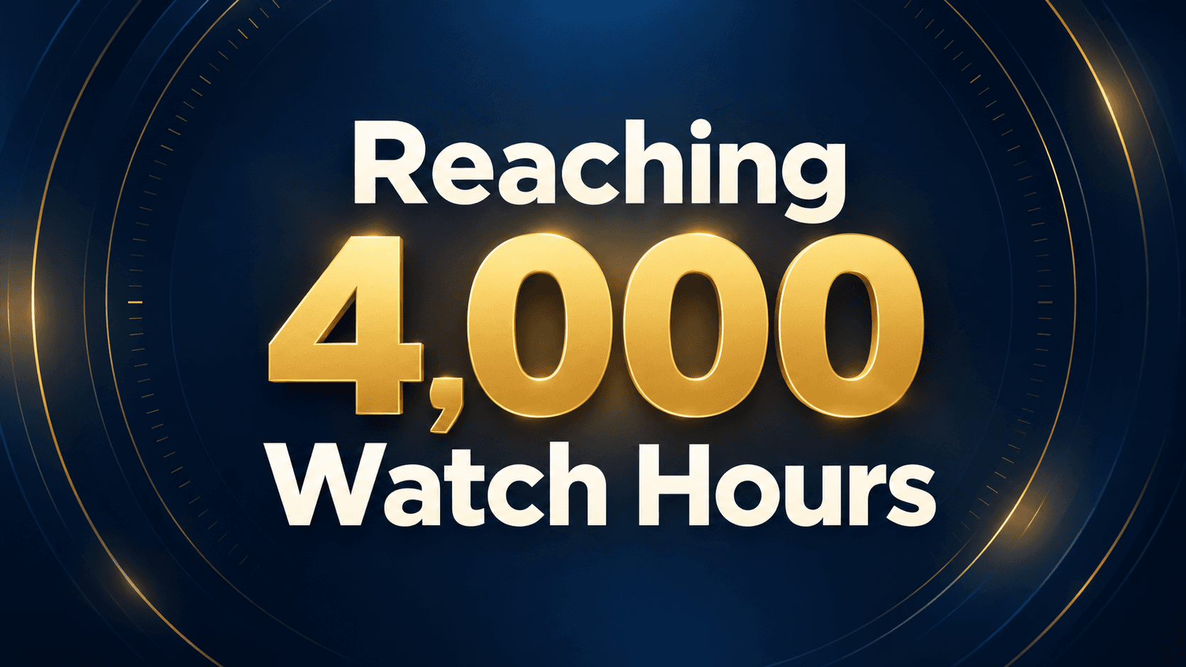 Earning 4,000 YouTube Watch Hours