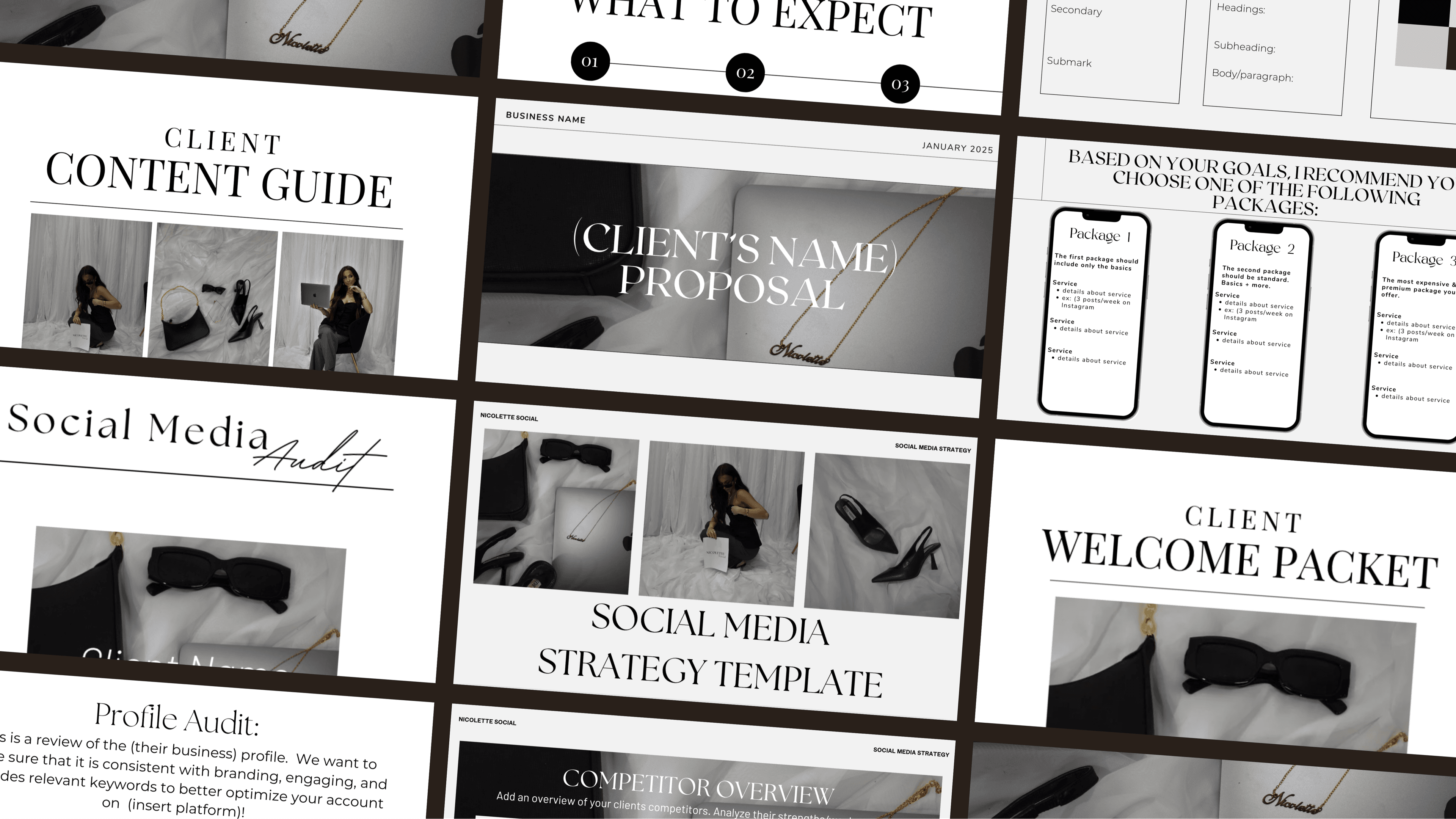 Social Media Manager Template Bundle