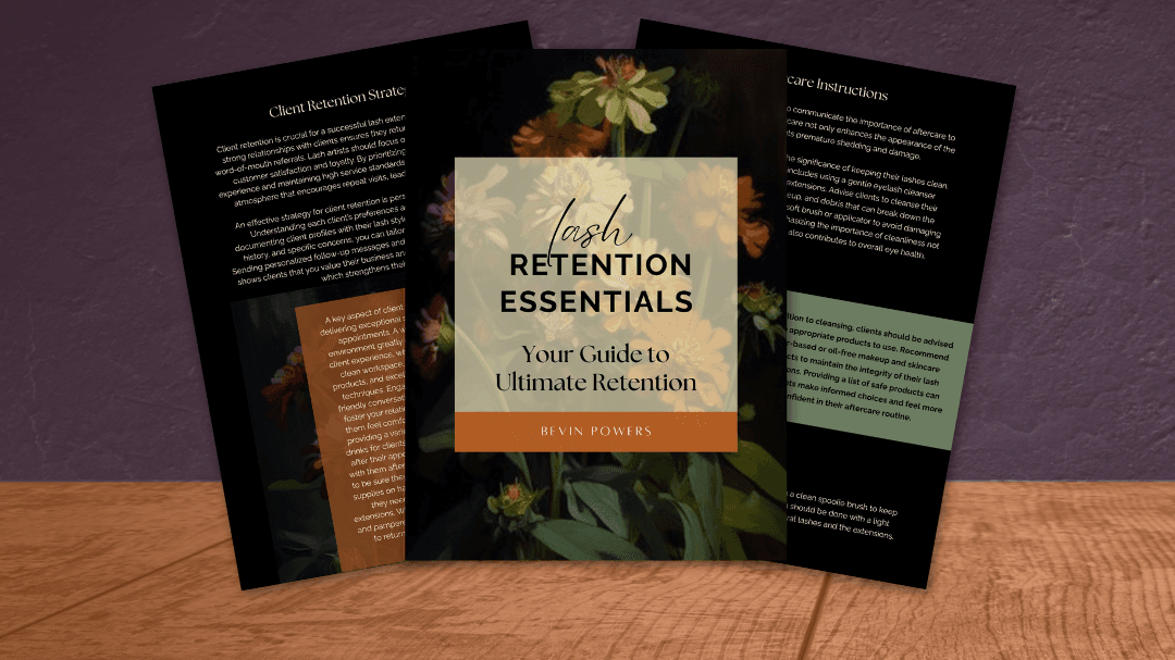 FREEBIE Lash Retention Essentials 