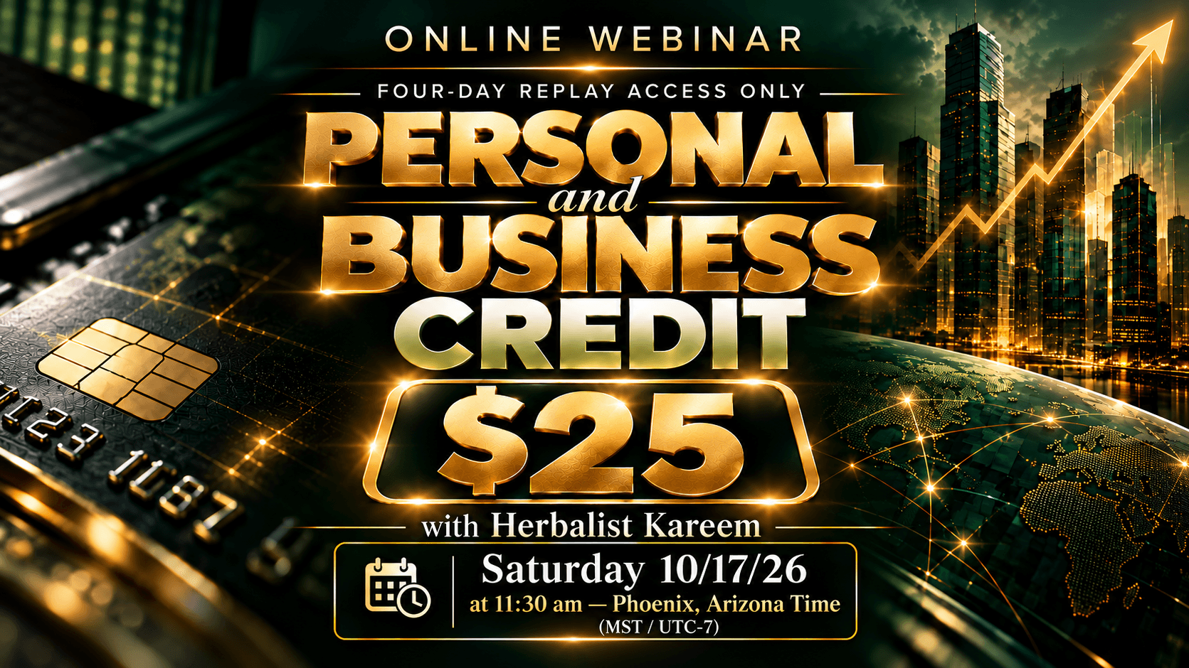 Personal & Business Credit | Live Webinar