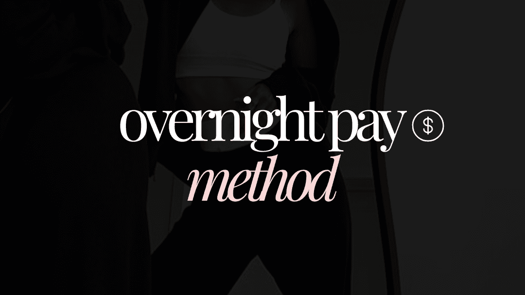 Overnight pay method