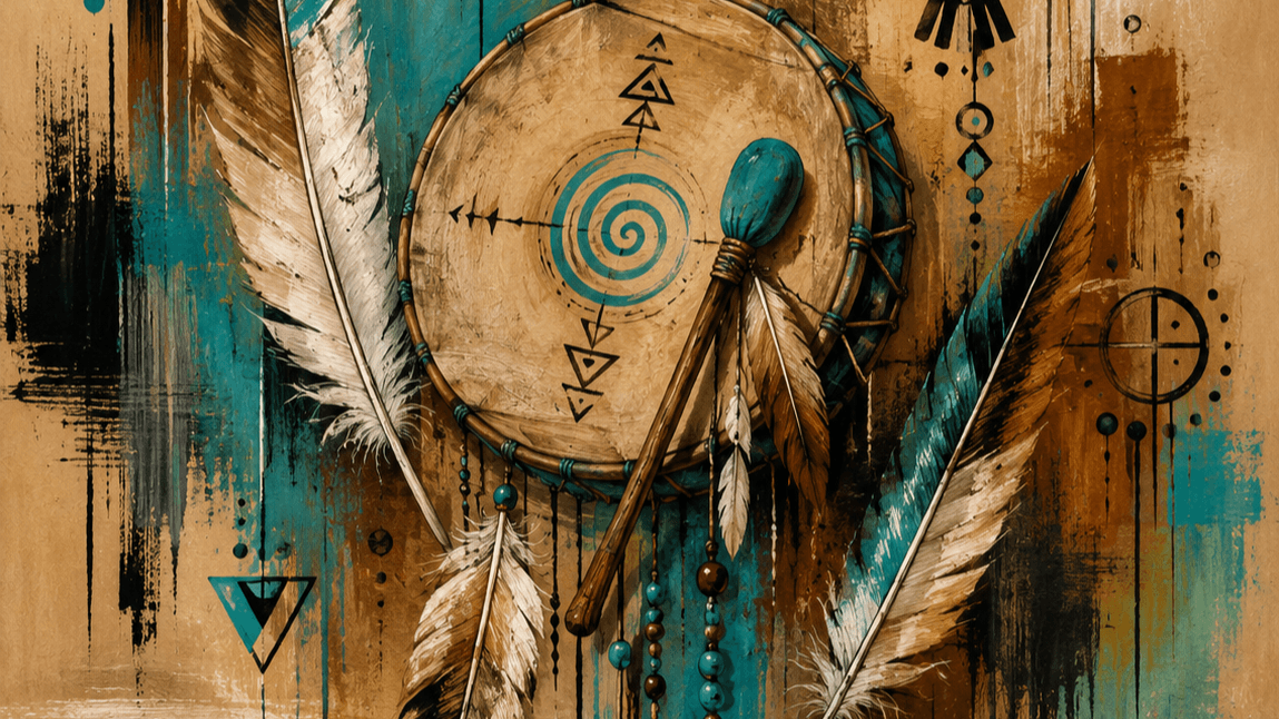 The heartbeat of the tribe ( print 