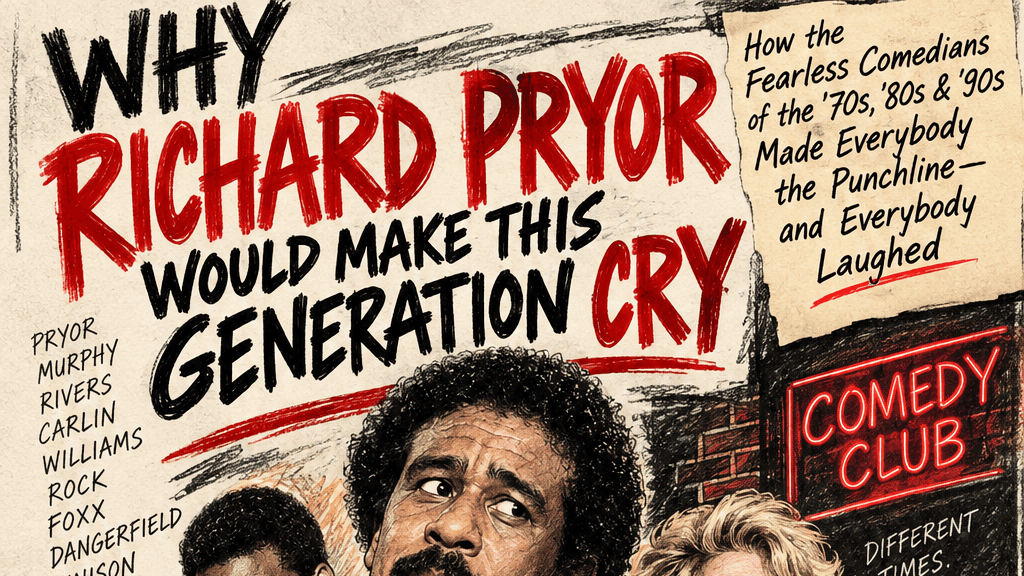  WHY RICHARD PRYOR WOULD MAKE THIS GENERATION CRY