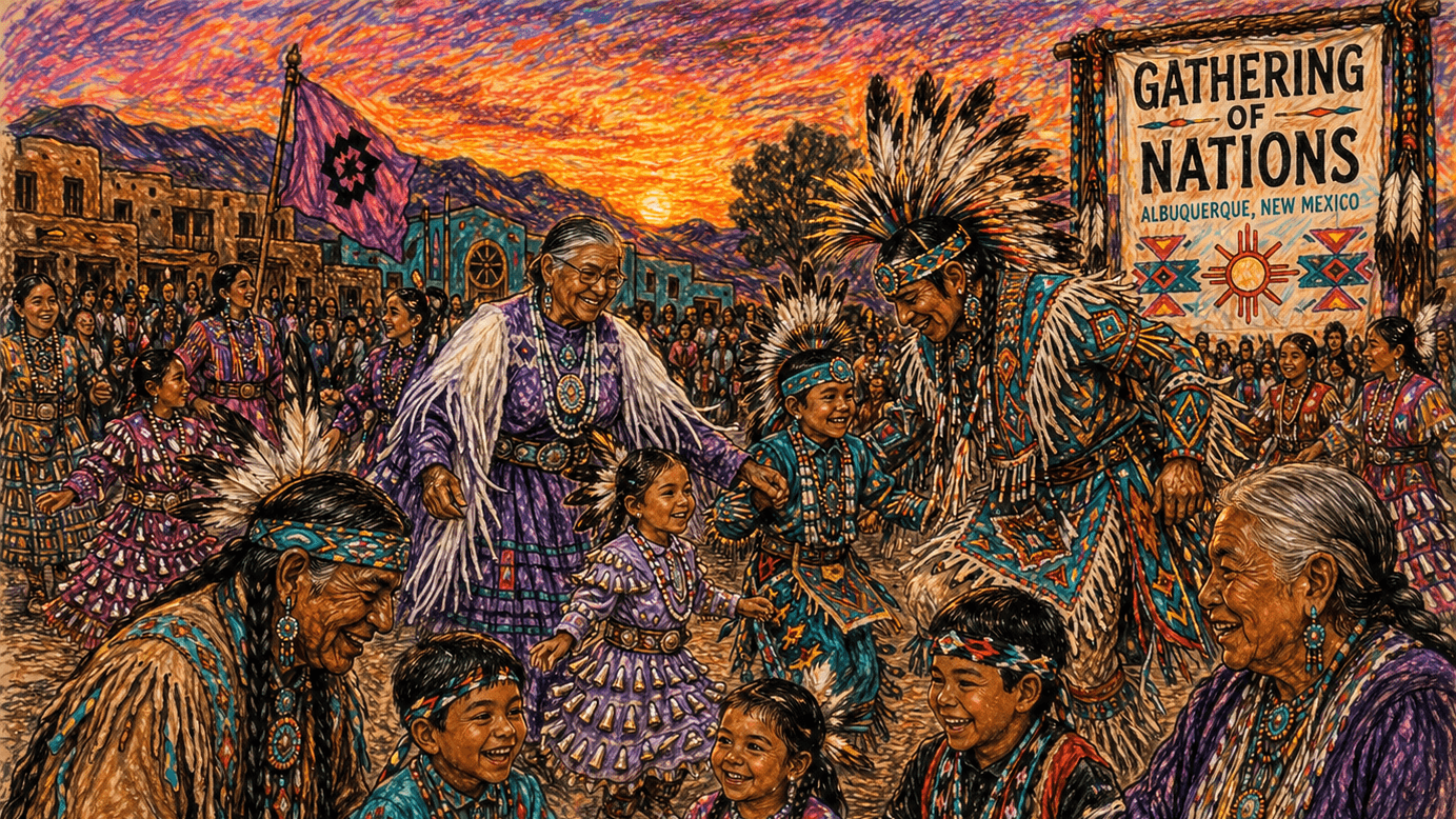 Gathering of Nations in Albuquerque 