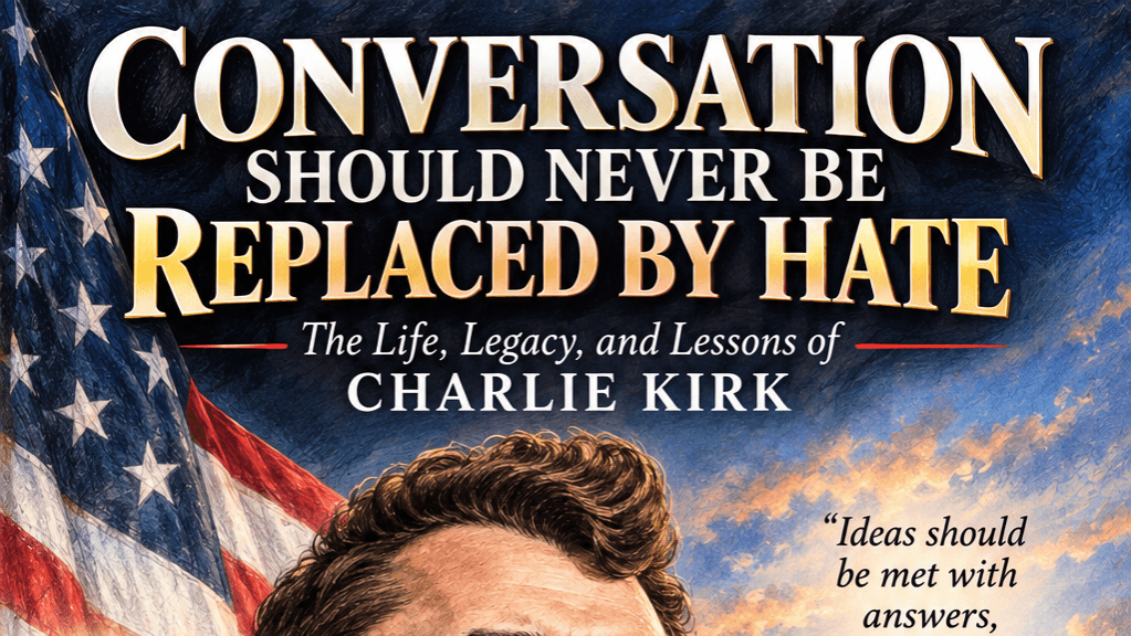 CONVERSATION SHOULD NEVER BE REPLACED BY HATE