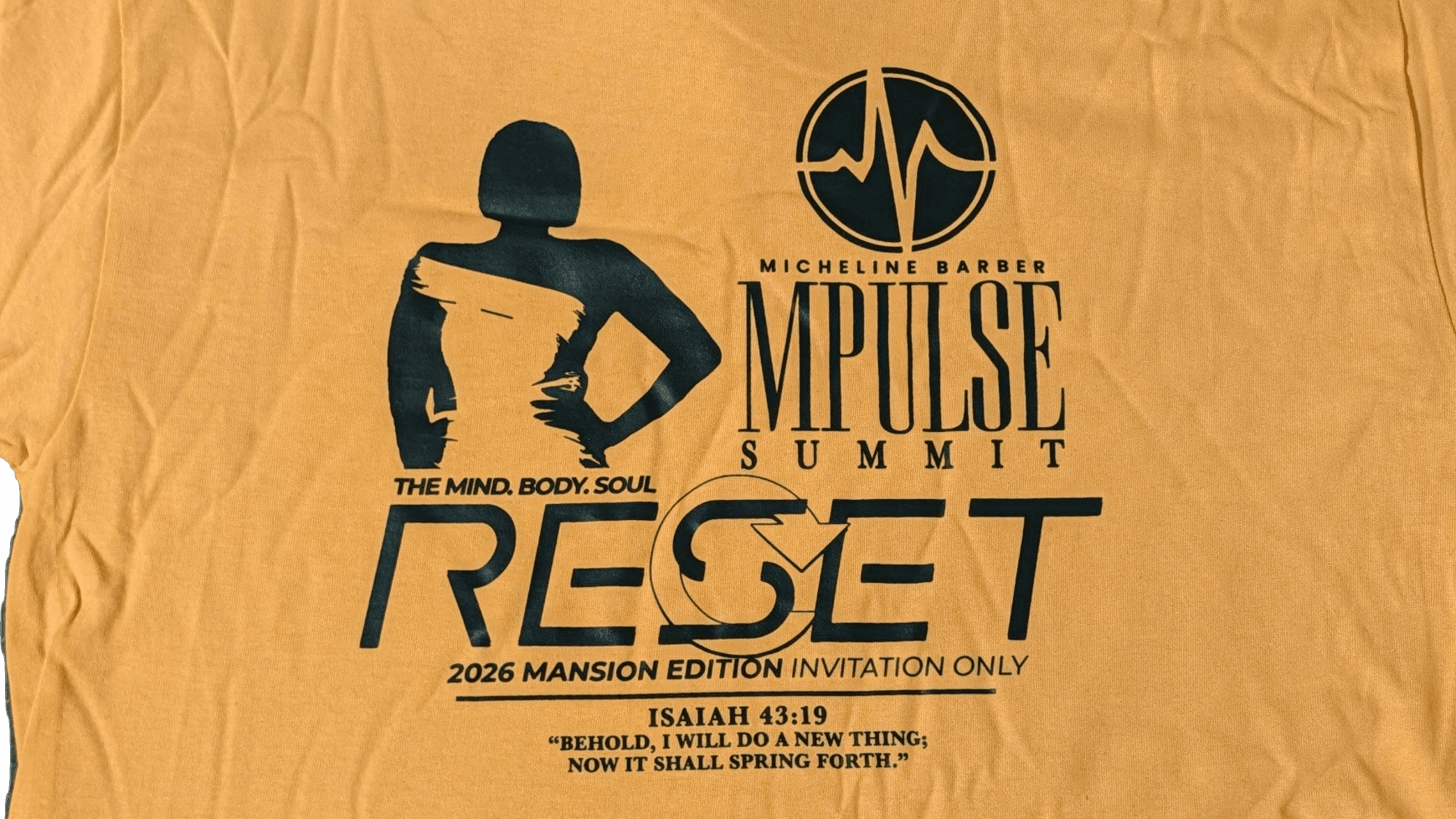 Reset 2026 T-shirt (sm-xxl) 