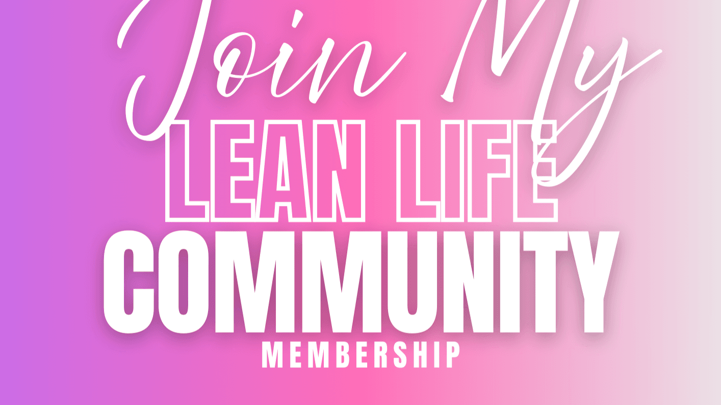 Join Lean Life Community