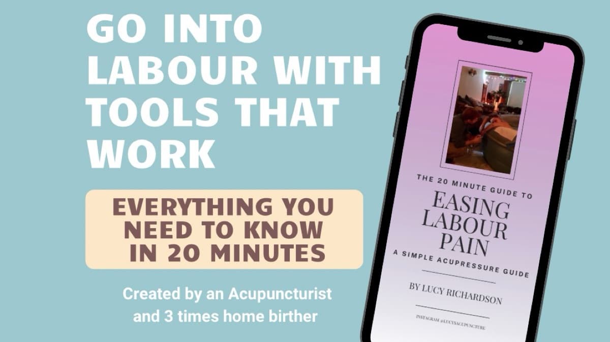 THE 20 MINUTE GUIDE TO EASING LABOUR PAIN