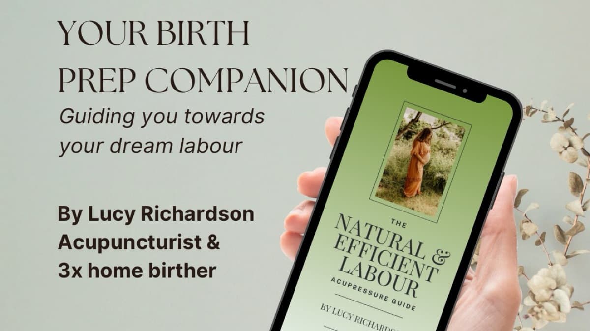The Natural & Efficient Labour Acupressure Guide