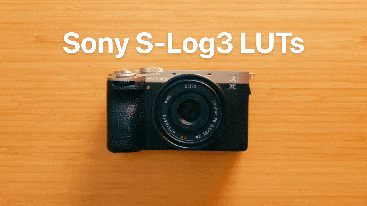 Sony S-Log3 LUTs
