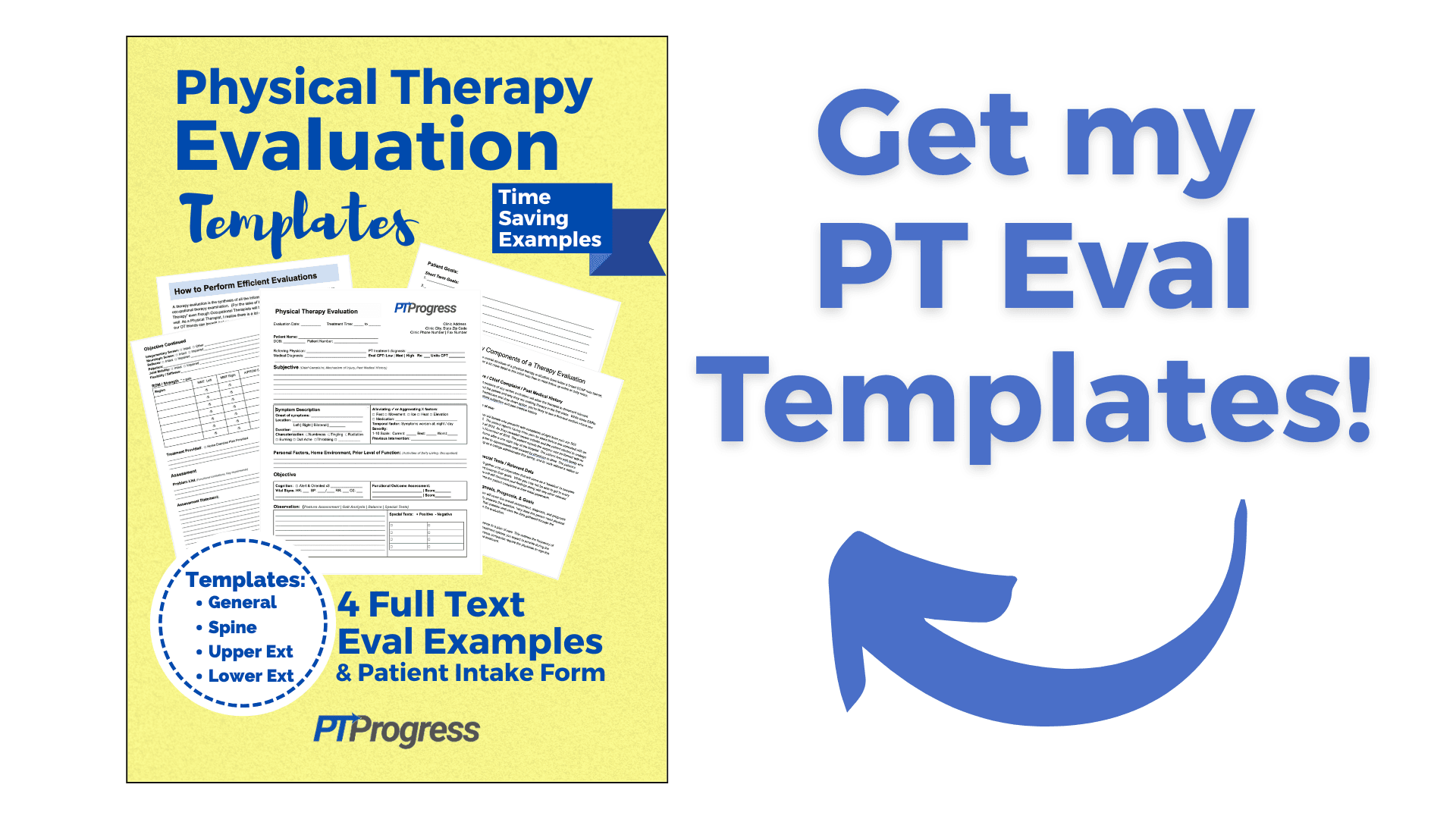 Physical Therapy Evaluation Templates