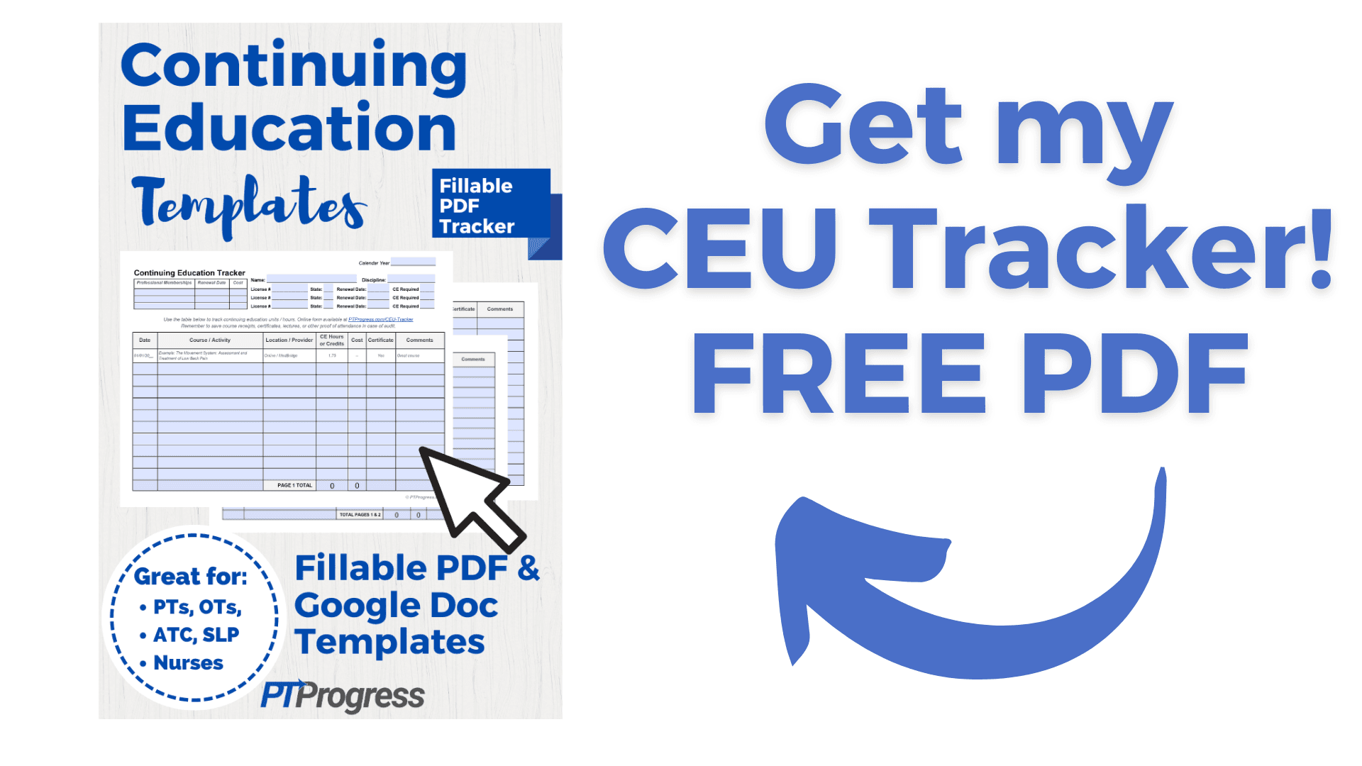 CEU Tracker - Free Download!