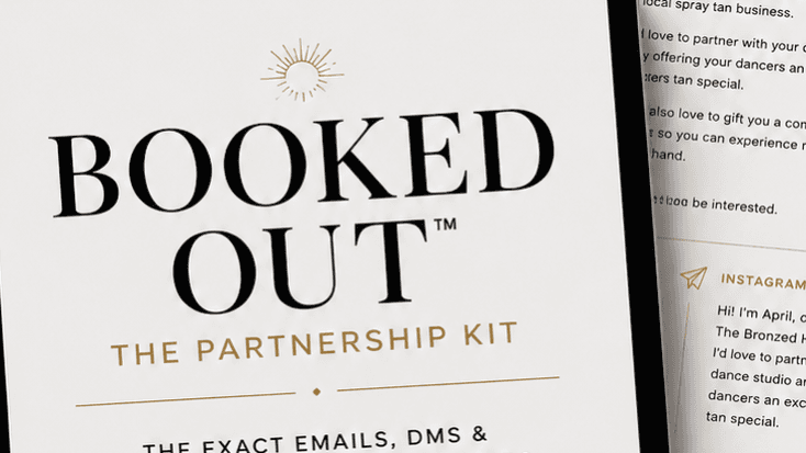 BOOKED OUT | Partnership Template Kit  