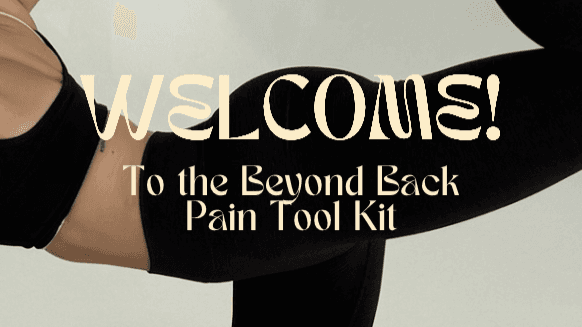 FREE Back Pain Tool Kit