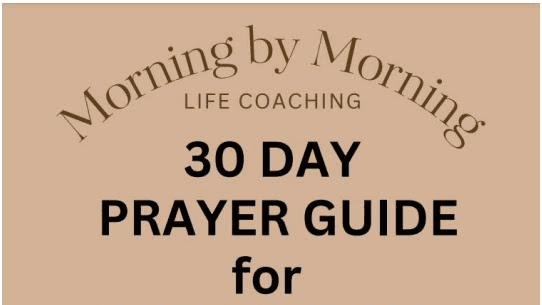 30 Day Prayer Guide for Living Well-Katina Wilkins