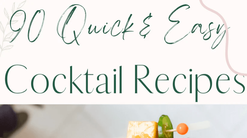 90 cocktail recipes