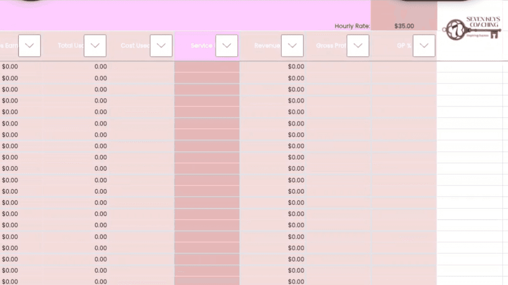 Get your Salon Profitability Tool Now!