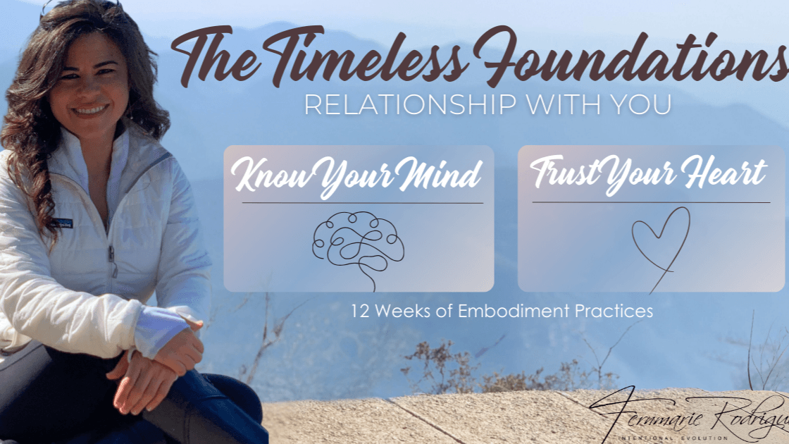 The Timeless Foundations | Relationship With You!
