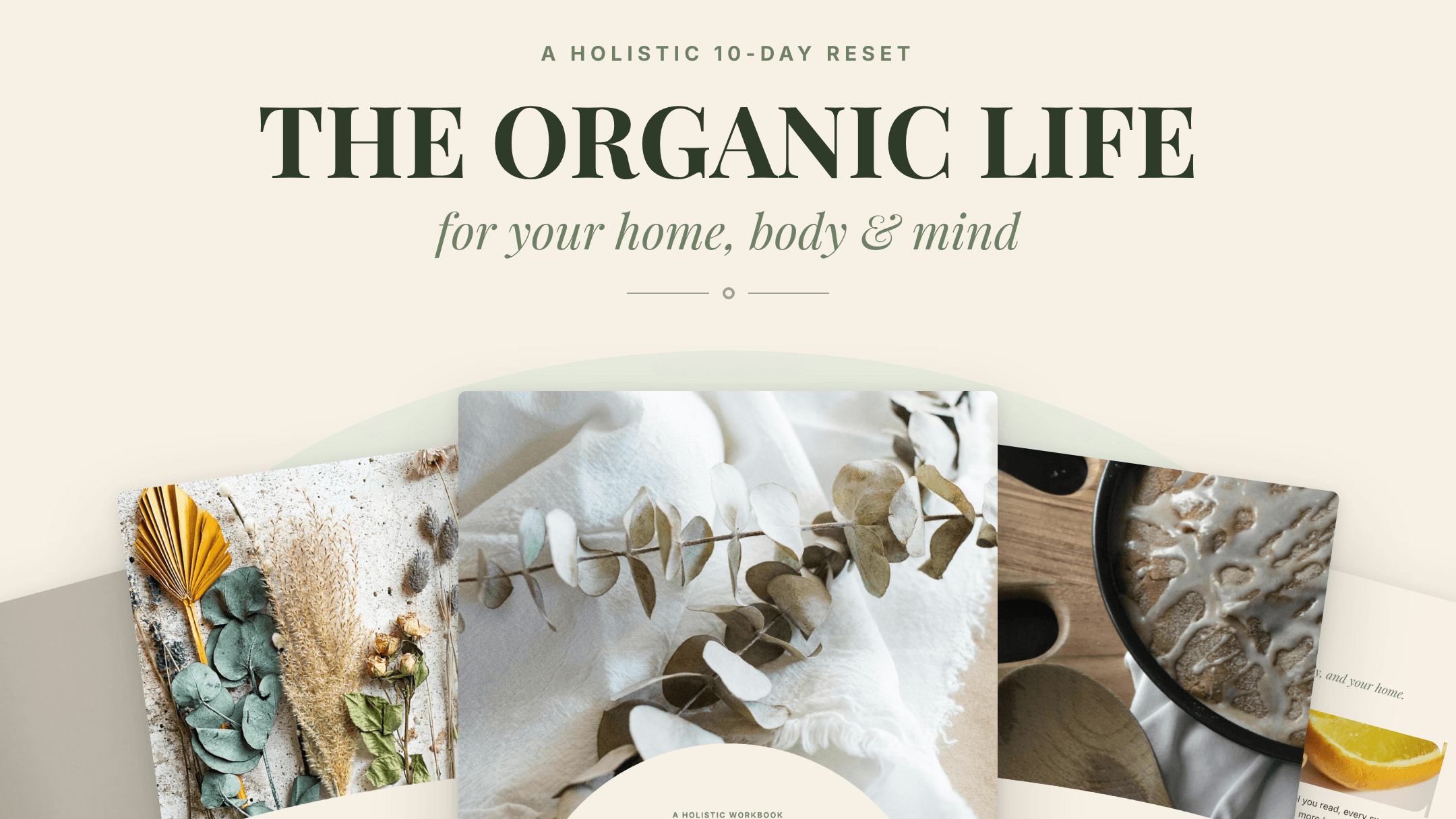 🌿The Organic Life- A Holistic 10 Day Reset