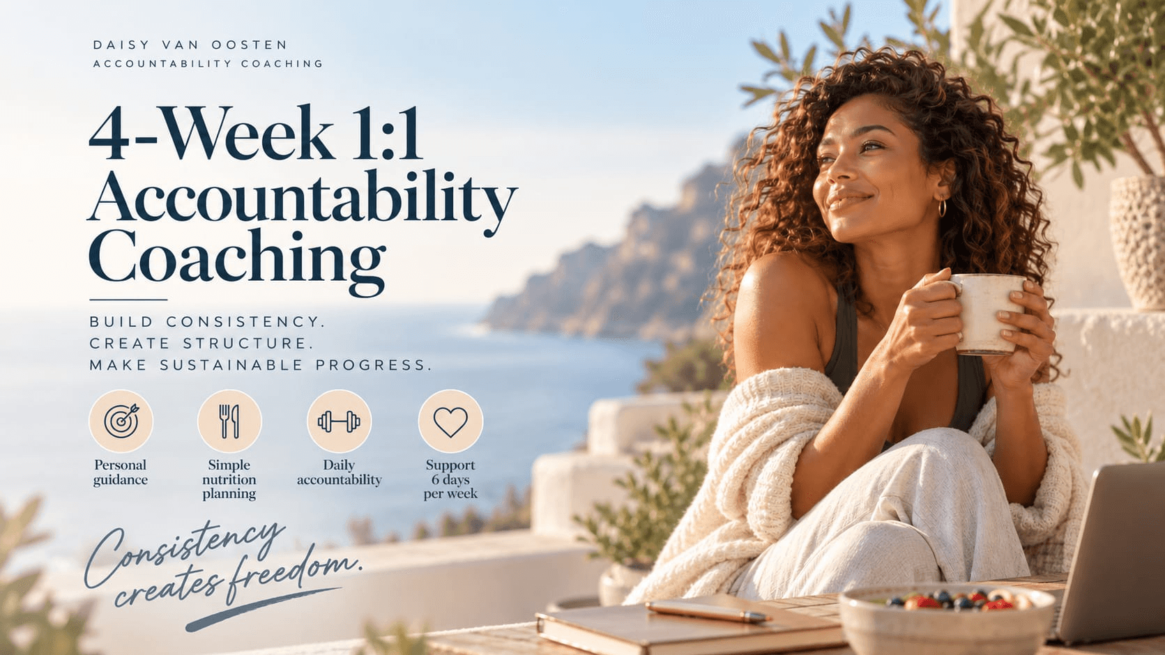 4-Week 1:1 Accountability Coaching
