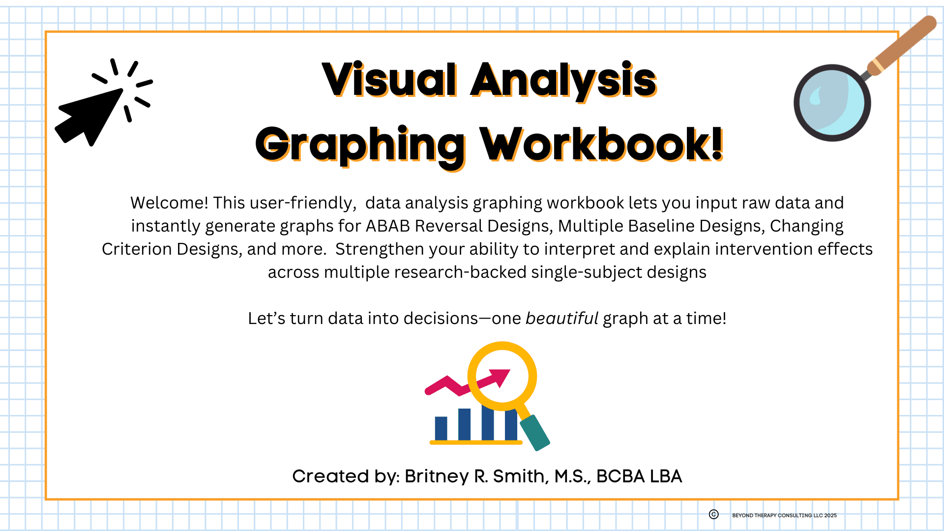 Visual Analysis Graphing Workbook