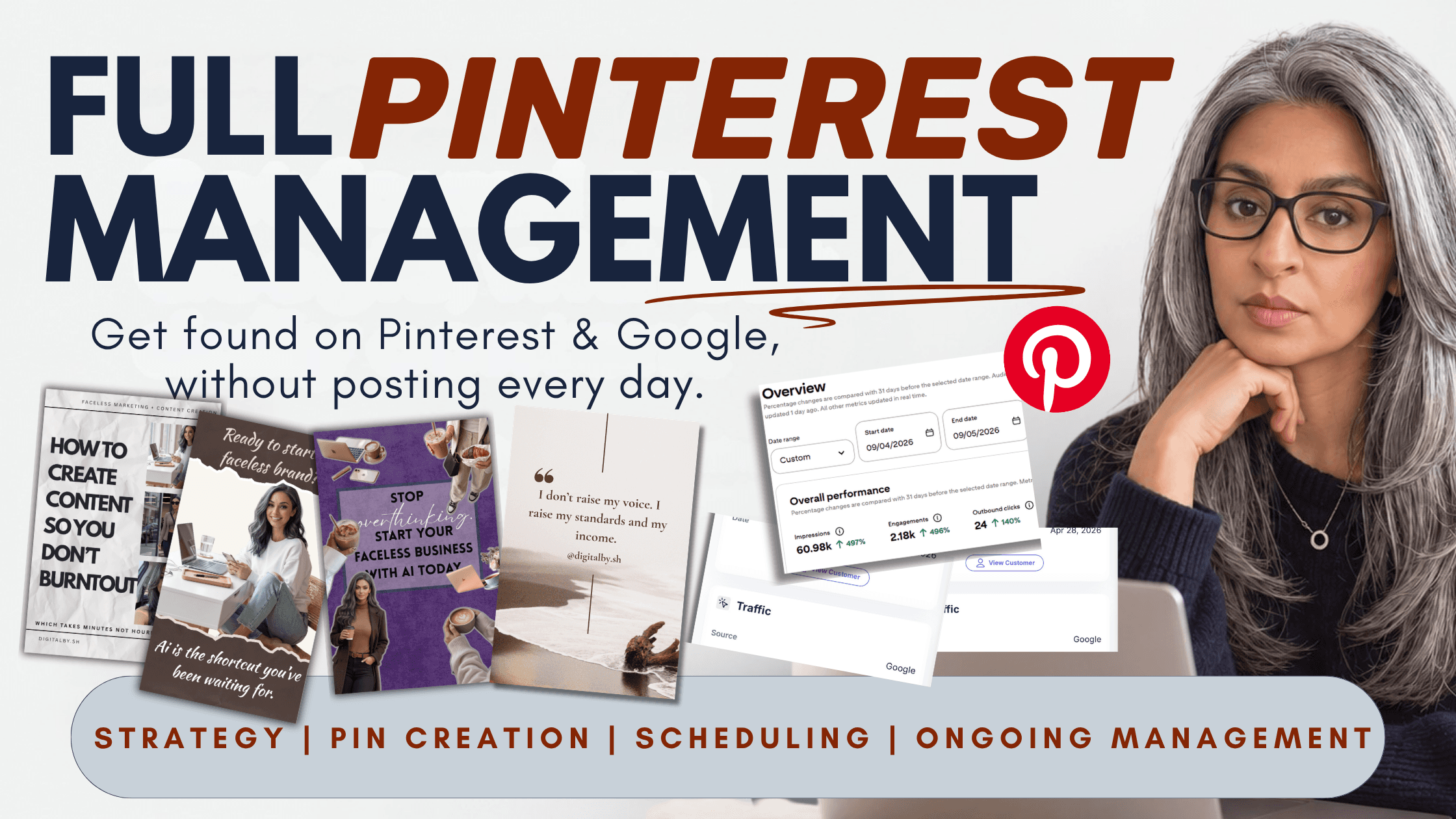 Full Pinterest Management - Monthly