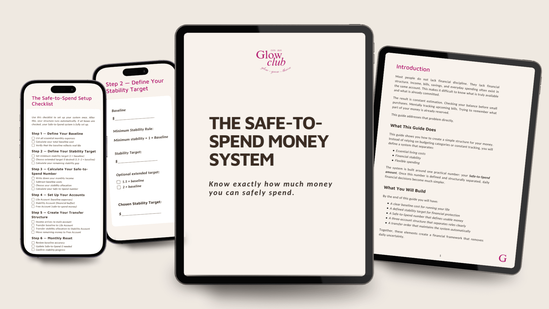 The Safe-to-Spend Money System