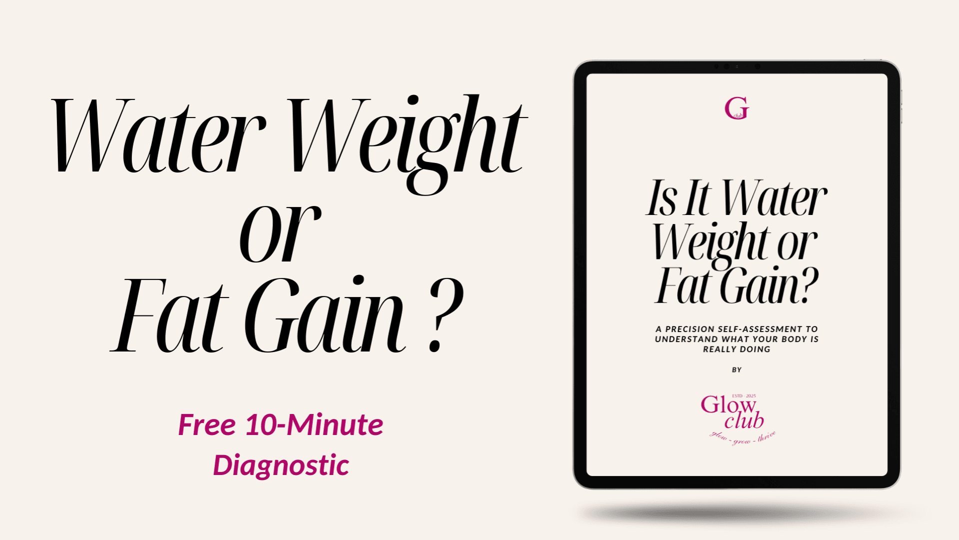 FREE Water Weight Test