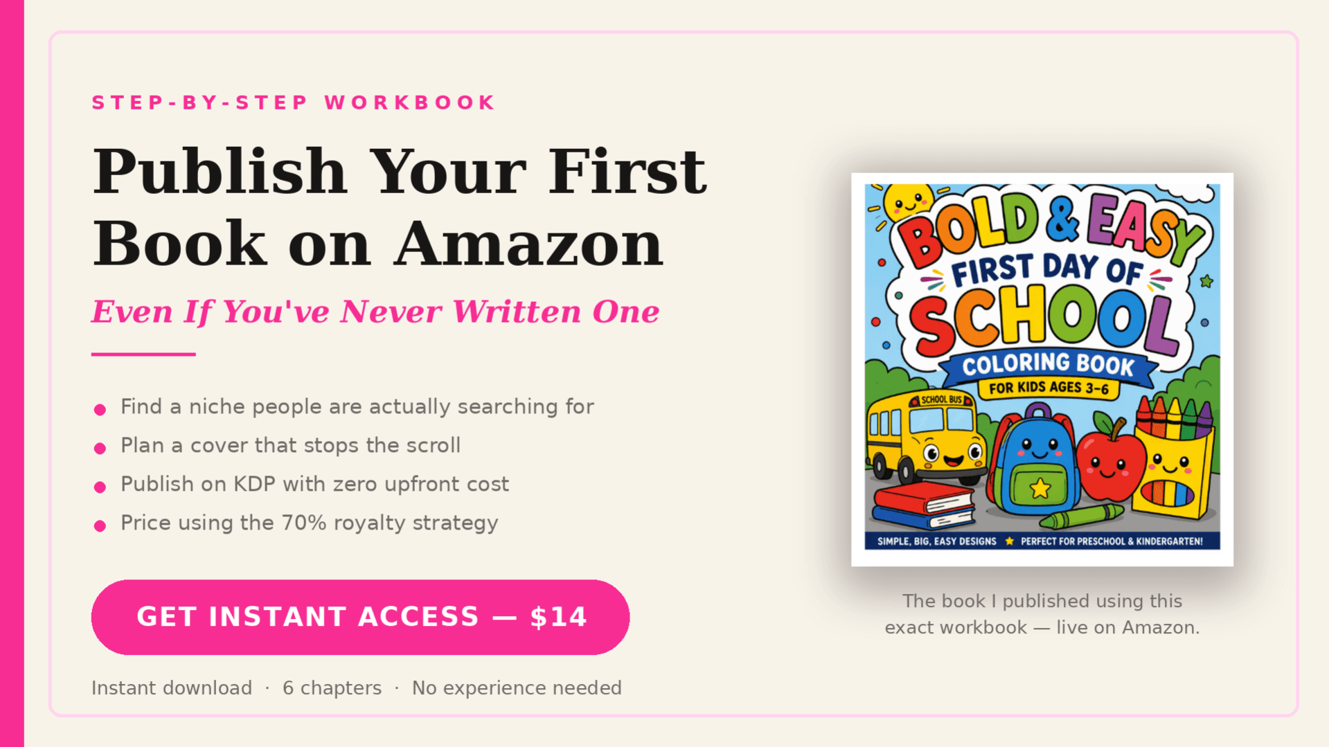 The Amazon KDP Workbook For Beginners