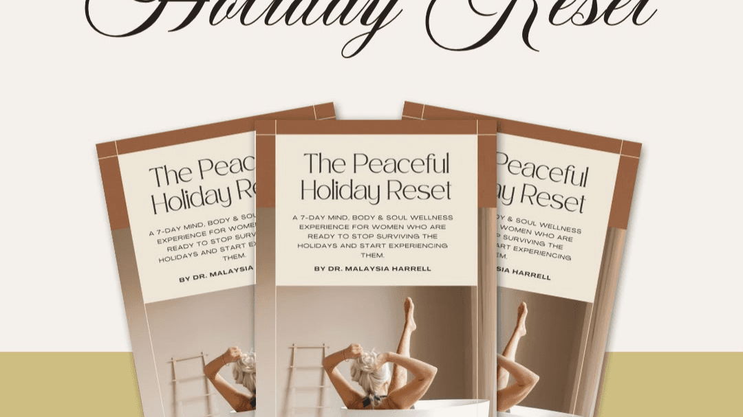 THE PEACEFUL HOLIDAY RESET