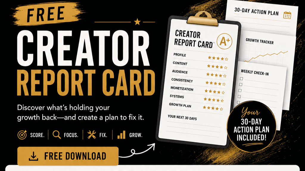 The Creator Report Card