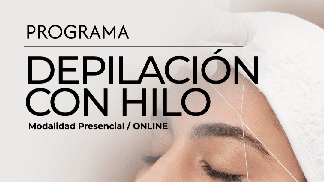 CLASE DE DISEÑO Y DEPILACION DE CEJAS CON HILO